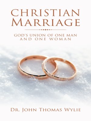 cover image of Christian Marriage